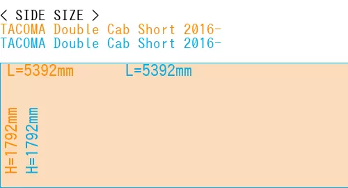#TACOMA Double Cab Short 2016- + TACOMA Double Cab Short 2016-